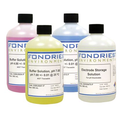 Fondriest Environmental pH Buffer Pack